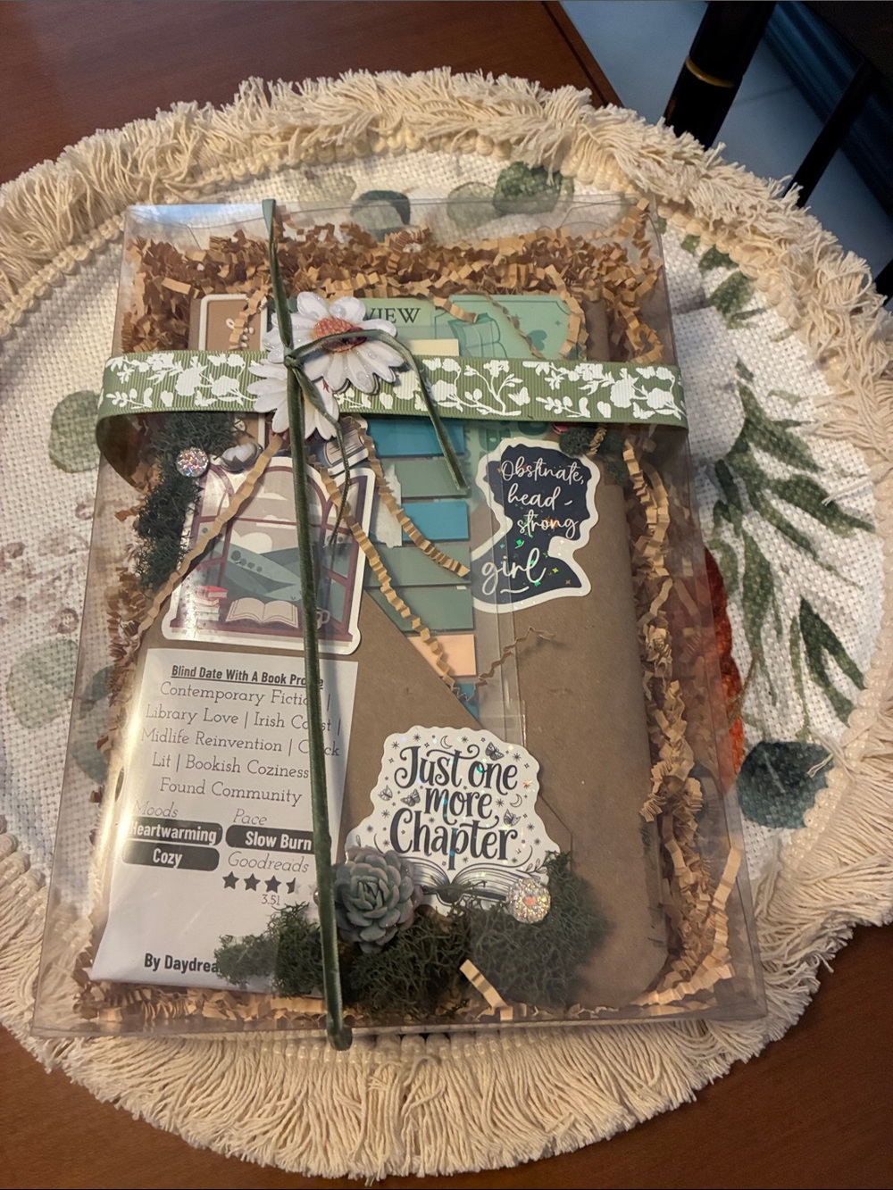 Irish themed book box